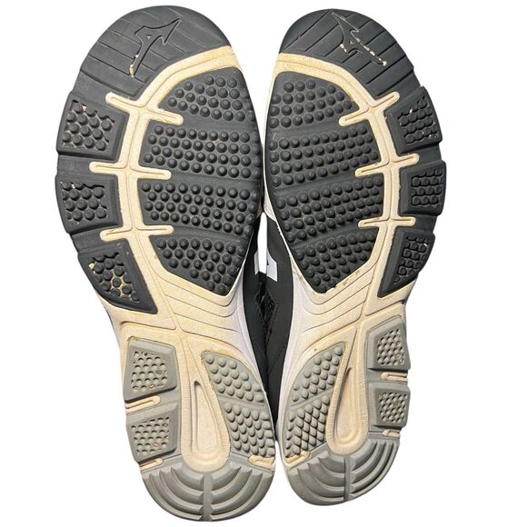 Mizuno Black White Player Trainer 2 Turf Baseball Mens Shoe Size 12, 320549-9000 main image 9